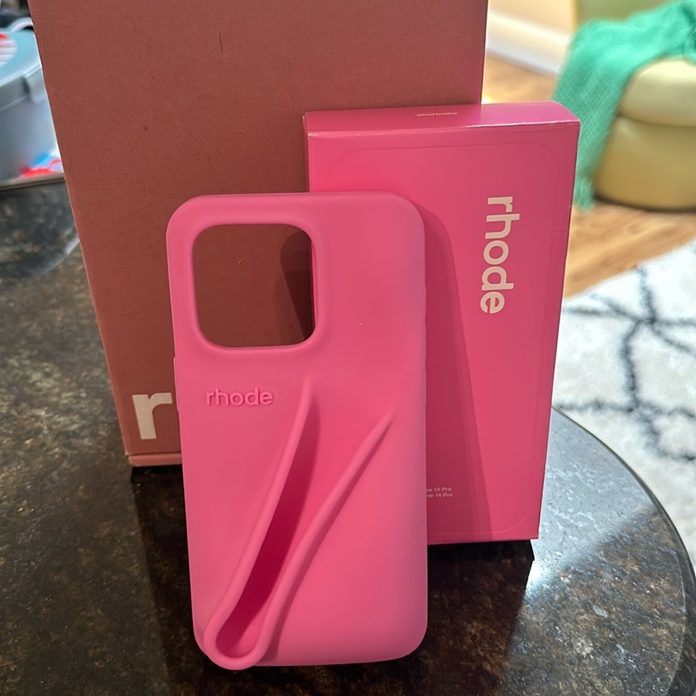 New Shotcake Rhode lipgloss phone case for iPhone 14 Pro